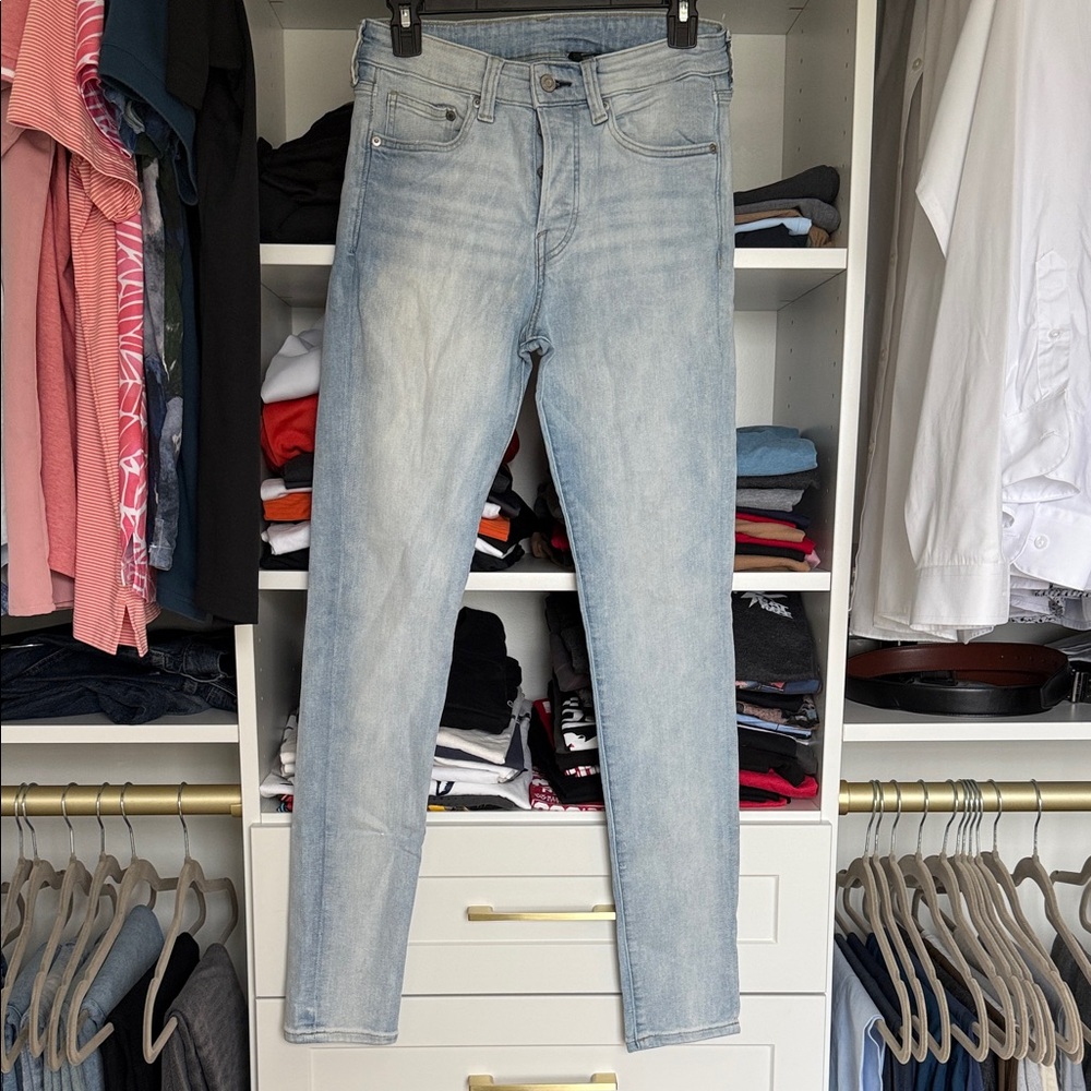 H&M Light Wash Skinny Jeans for Men